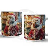 HIGHLAND CREW - Christmas Puffin Mug Metal Signs