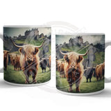 HIGHLAND CREW - Edinburgh Castle Mug Metal Signs