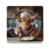 HIGHLAND CREW - Eggs Melamine Coaster Metal Signs