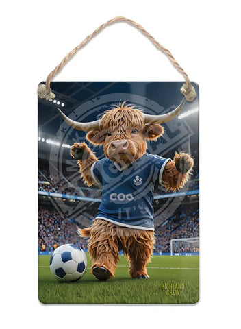 HIGHLAND CREW - Football Fridge Magnet Metal Signs