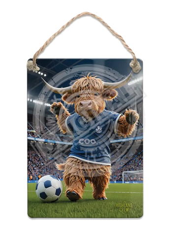 HIGHLAND CREW - Football Fridge Magnet Metal Signs