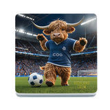 HIGHLAND CREW - Football Melamine Coaster Metal Signs