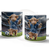 HIGHLAND CREW - Football Mug Metal Signs