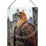 HIGHLAND CREW - Golden Eagle Dangler Metal Signs