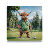 HIGHLAND CREW - Golf Melamine Coaster Metal Signs