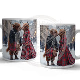 HIGHLAND CREW - Kissing Snow Mug Metal Signs