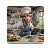 HIGHLAND CREW - Kitchen Melamine Coaster Metal Signs