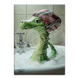 HIGHLAND CREW - LOCH NESS - Nessie Bathtime Fridge Magnet Metal Signs