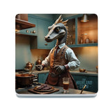 HIGHLAND CREW - LOCH NESS - Nessie Cooking Melamine Coaster Metal Signs