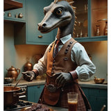 HIGHLAND CREW - LOCH NESS - Nessie Cooking Metal Signs