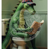 HIGHLAND CREW - LOCH NESS - Nessie Toilet Metal Signs