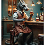 HIGHLAND CREW - LOCH NESS - Nessie Whisky Bar Metal Signs