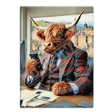 HIGHLAND CREW - Office Phone Fridge Magnet Metal Signs
