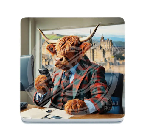 HIGHLAND CREW - Office Phone Fridge Magnet Metal Signs