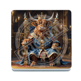 HIGHLAND CREW - On Throne Melamine Coaster Metal Signs