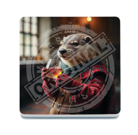 HIGHLAND CREW - Otter Fridge Magnet Metal Signs