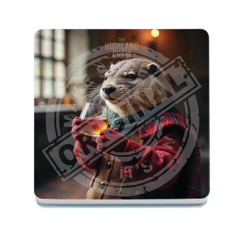 HIGHLAND CREW - Otter Fridge Magnet Metal Signs