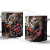 HIGHLAND CREW - Otter Mug Metal Signs