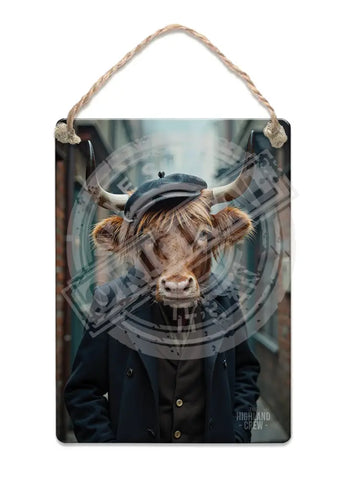 HIGHLAND CREW - Peaky No.1 Fridge Magnet Metal Signs