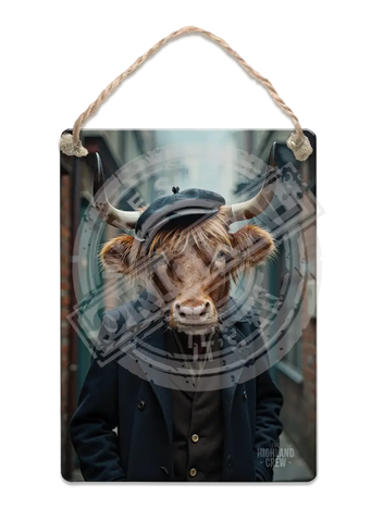 HIGHLAND CREW - Peaky No.1 Fridge Magnet Metal Signs