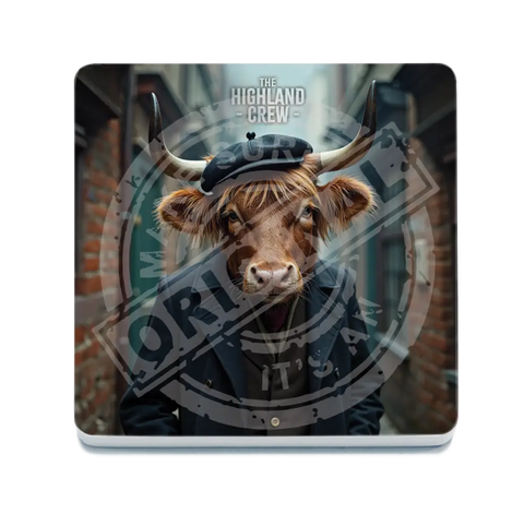 HIGHLAND CREW - Peaky No.1 Fridge Magnet Metal Signs