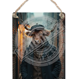 HIGHLAND CREW - Peaky No.2 Dangler Metal Signs