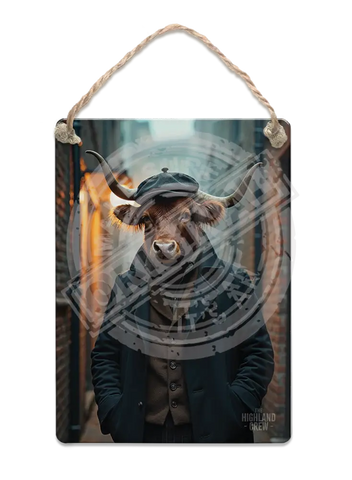 HIGHLAND CREW - Peaky No.2 Fridge Magnet Metal Signs