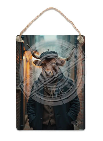 HIGHLAND CREW - Peaky No.2 Fridge Magnet Metal Signs