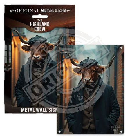 HIGHLAND CREW - Peaky No.2 Fridge Magnet Metal Signs