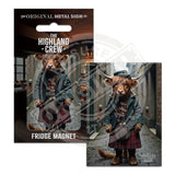 HIGHLAND CREW - Peaky Sporran Fridge Magnet Metal Signs