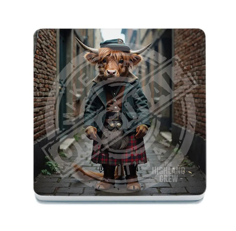 HIGHLAND CREW - Peaky Sporran Fridge Magnet Metal Signs