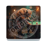 HIGHLAND CREW - Playing Pool Melamine Coaster Metal Signs
