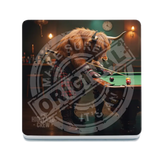 HIGHLAND CREW - Playing Pool Melamine Coaster Metal Signs