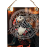 HIGHLAND CREW - Puffin Dangler Metal Signs