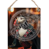 HIGHLAND CREW - Puffin Dangler Metal Signs