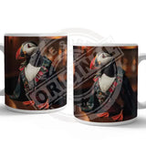 HIGHLAND CREW - Puffin Mug Metal Signs