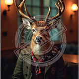 Highland Crew - Red Deer Metal Signs