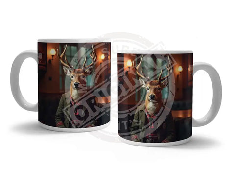 HIGHLAND CREW - Red Deer Fridge Magnet Metal Signs