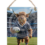 HIGHLAND CREW - Rugby Dangler Metal Signs