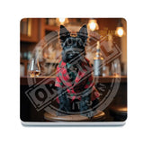 HIGHLAND CREW - Scottie Melamine Coaster Metal Signs
