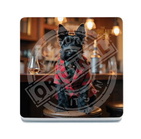 HIGHLAND CREW - Scottie Fridge Magnet Metal Signs