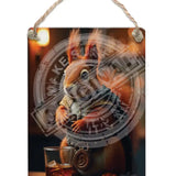 HIGHLAND CREW - Squirrel Dangler Metal Signs