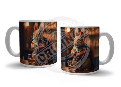 HIGHLAND CREW - Squirrel Fridge Magnet Metal Signs
