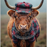 Highland Crew - Tartan Hat Metal Signs