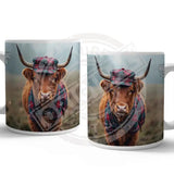 HIGHLAND CREW - Tartan Hat Mug Metal Signs
