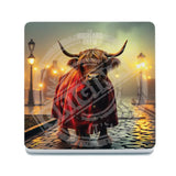 HIGHLAND CREW - Trainyard Melamine Coaster Metal Signs