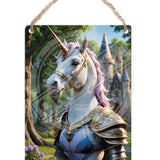 HIGHLAND CREW - Unicorn Dangler Metal Signs