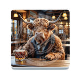 HIGHLAND CREW - Whisky Bar Melamine Coaster Metal Signs