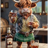Highland Crew - Whisky Cheers Metal Signs