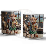 HIGHLAND CREW - Whisky Cheers Mug Metal Signs